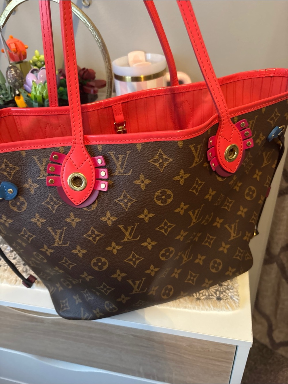 Louis Vuitton Monogram Totem Neverfull MM